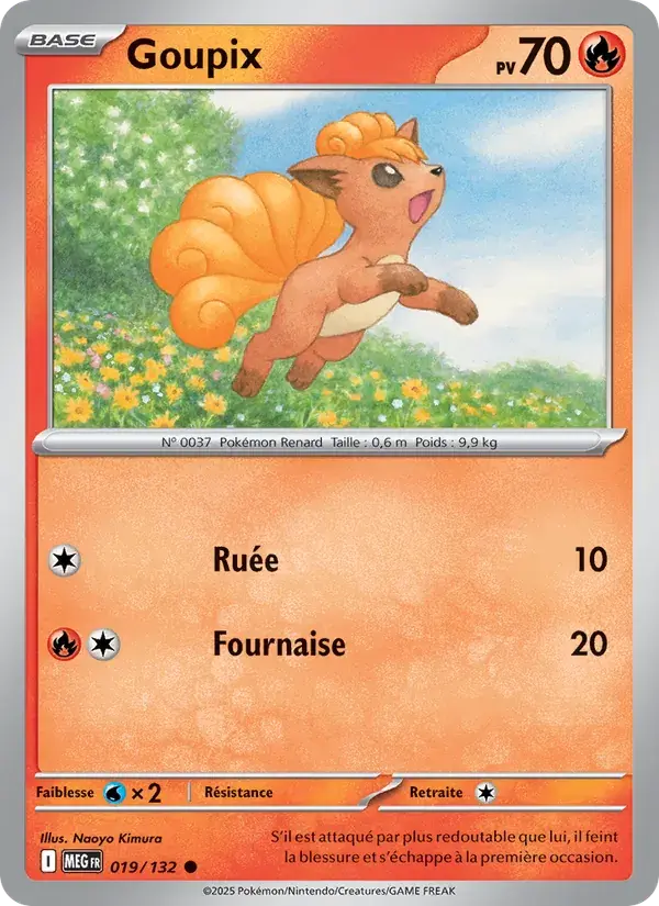 Goupix - 019/188 - Méga-Évolution
