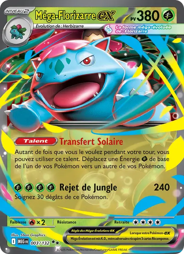Méga-Florizarre-ex - 003/188 - Méga-Évolution