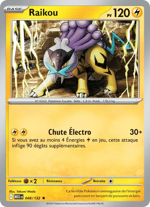Raikou - 048/188 - Méga-Évolution