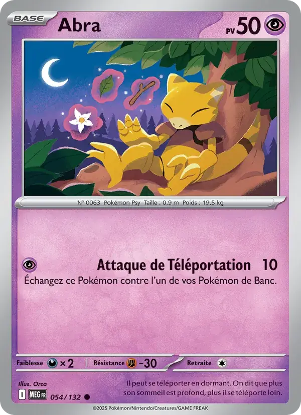 Abra - 054/188 - Méga-Évolution