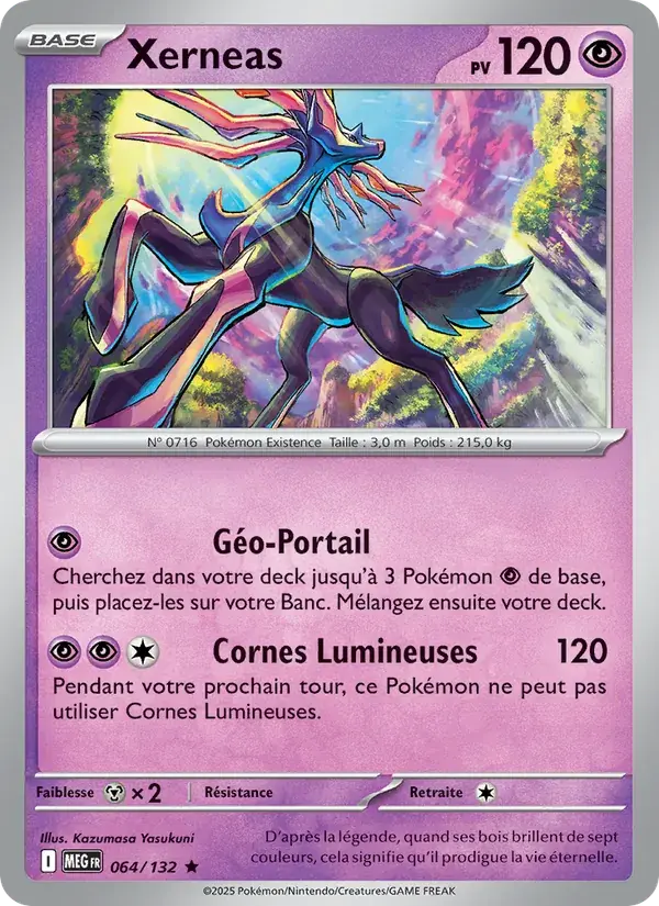 Xerneas - 064/188 - Méga-Évolution