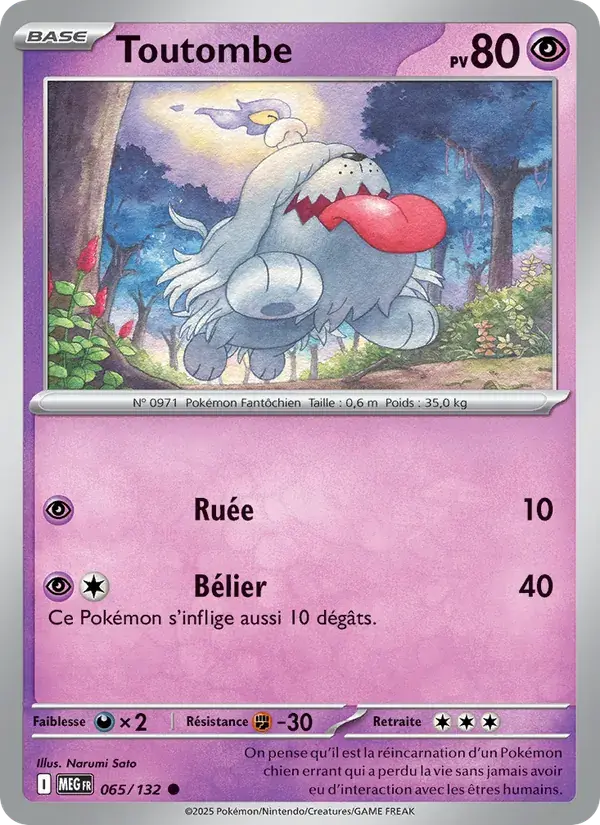 Toutombe - 065/188 - Méga-Évolution