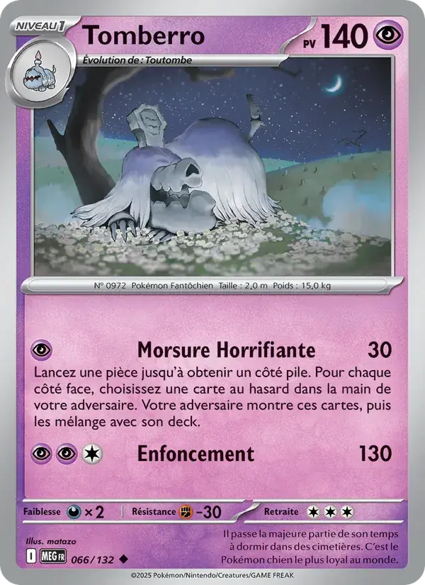 Tomberro - 066/188 - Méga-Évolution