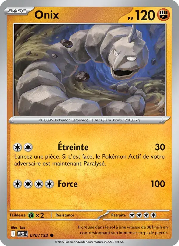 Onix - 070/188 - Méga-Évolution