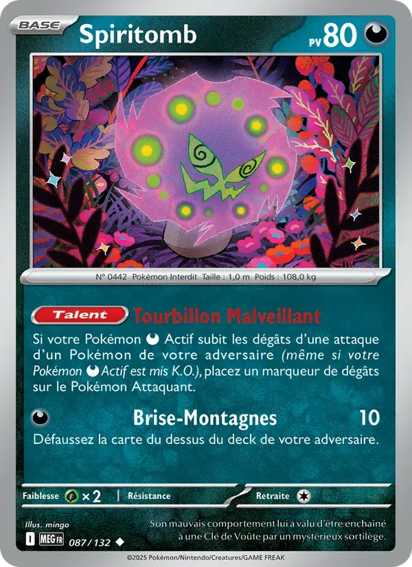 Spiritomb - 087/188 - Méga-Évolution
