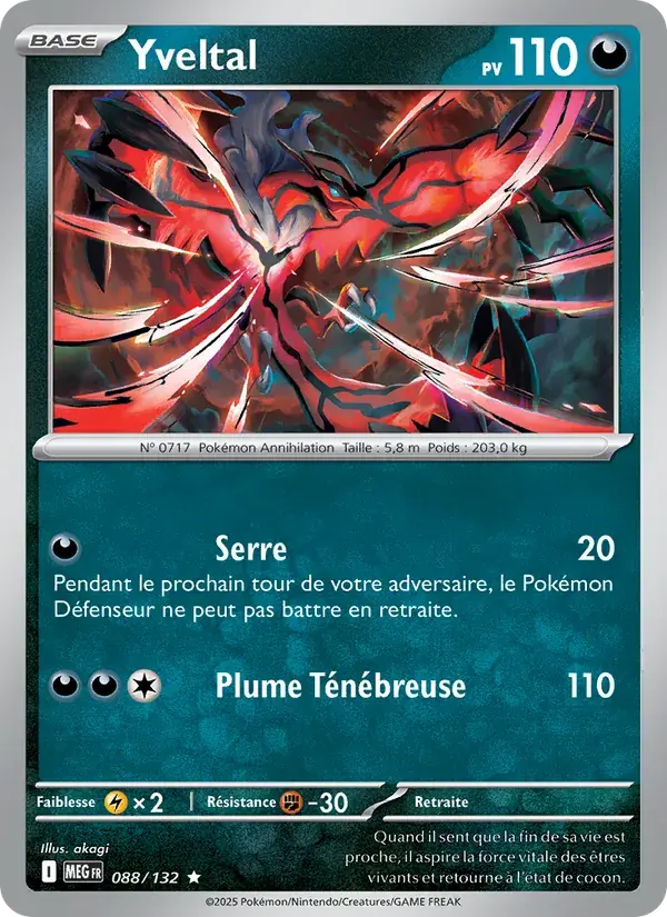 Yveltal - 088/188 - Méga-Évolution
