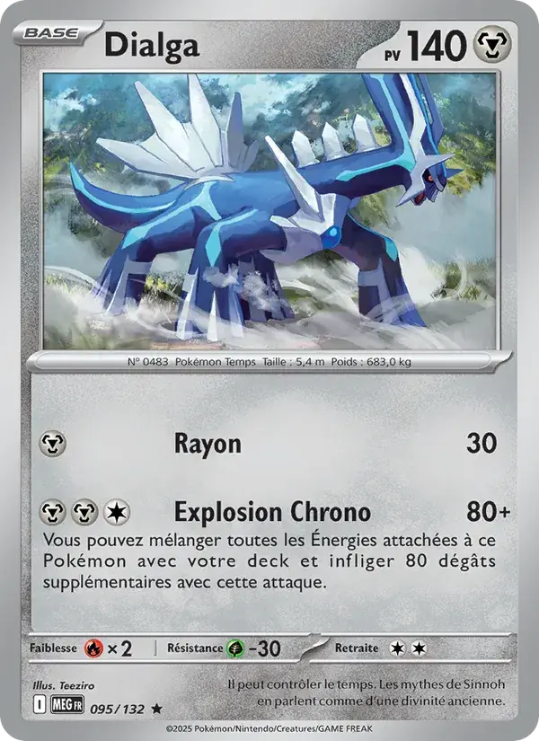 Dialga - 095/188 - Méga-Évolution