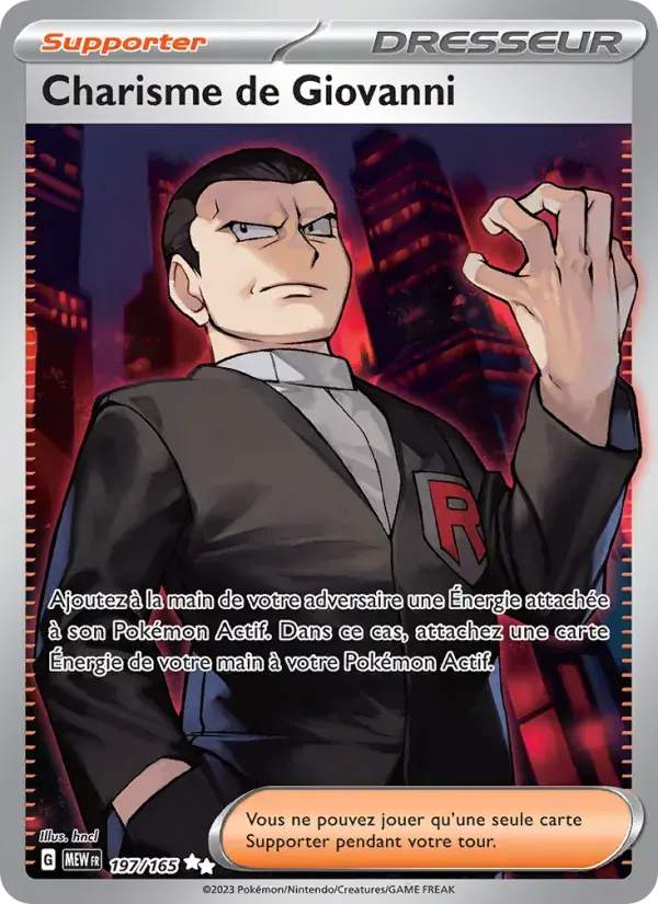 Charisme de Giovanni - 197/207 - 151
