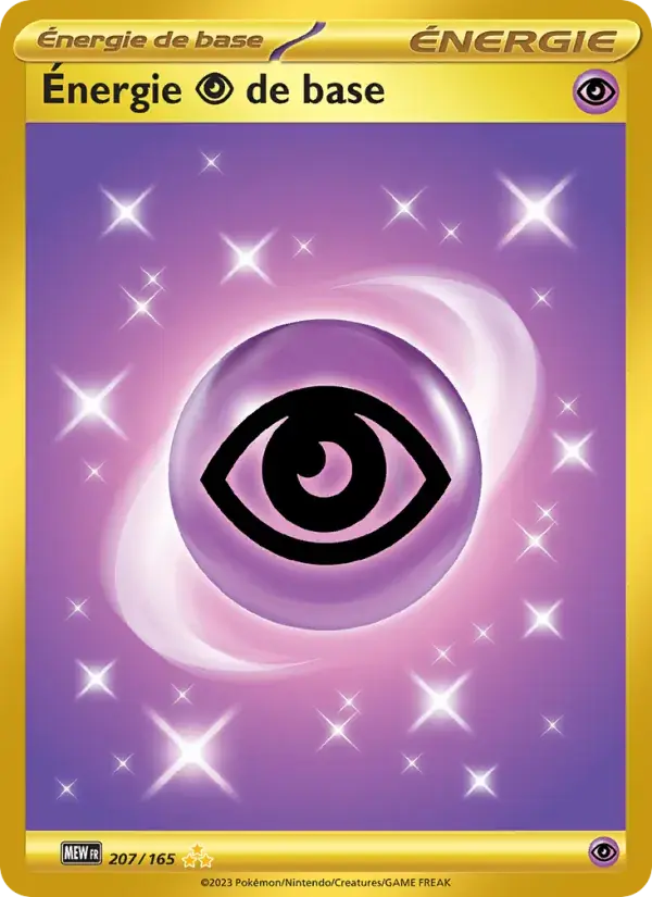 Énergie Psychic de base - 207/207 - 151