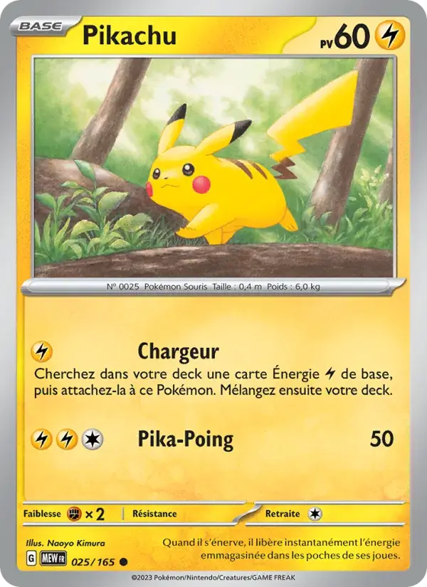 Pikachu - 025/207 - 151
