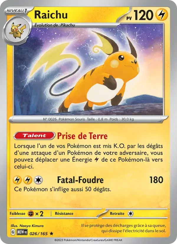 Raichu - 026/207 - 151