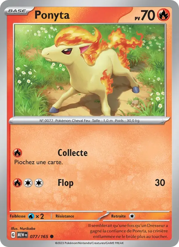 Ponyta - 077/207 - 151