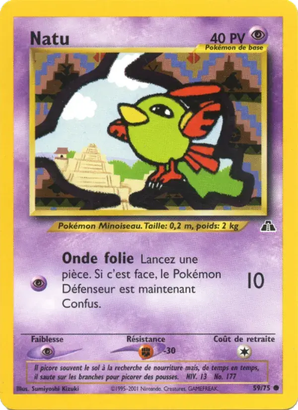 Natu - 59/75 - Neo Discovery