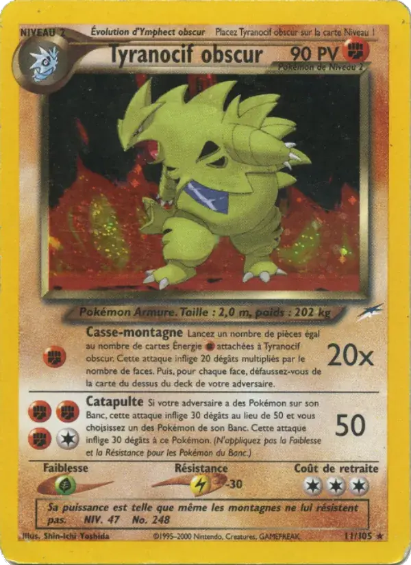 Tyranocif obscur - 11/113 - Neo Destiny