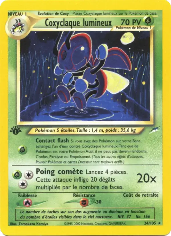 Coxyclaque lumineux - 24/113 - Neo Destiny