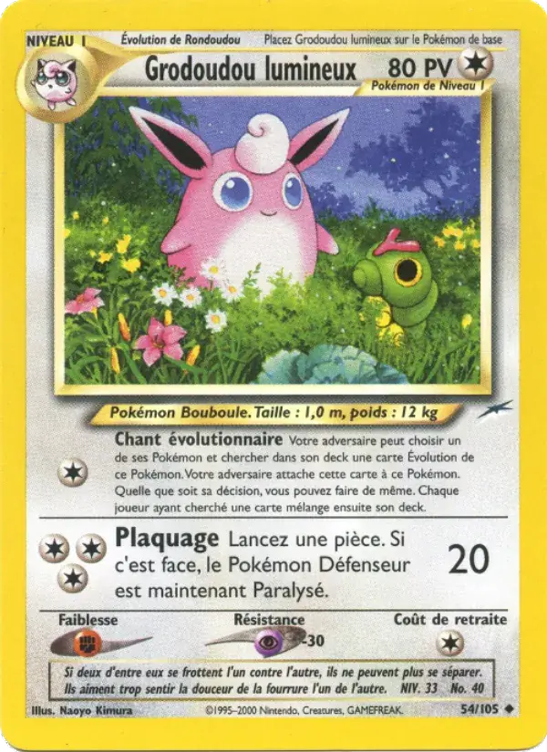 Grodoudou lumineux - 54/113 - Neo Destiny