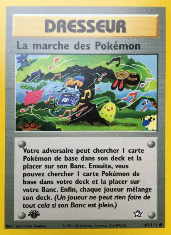 La marche des Pokémon - 102/111 - Neo Genesis
