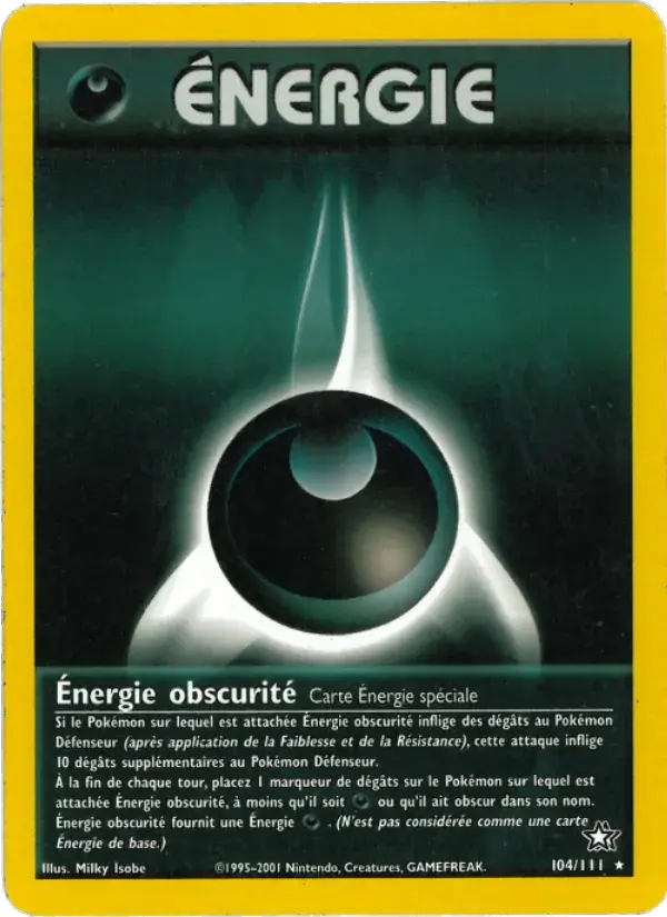 Énergie obscurité - 104/111 - Neo Genesis