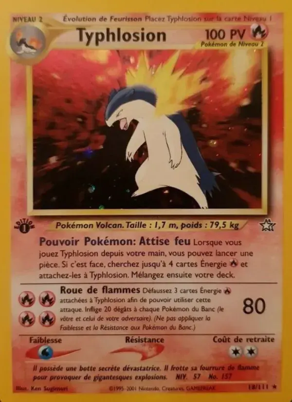 Typhlosion - 18/111 - Neo Genesis