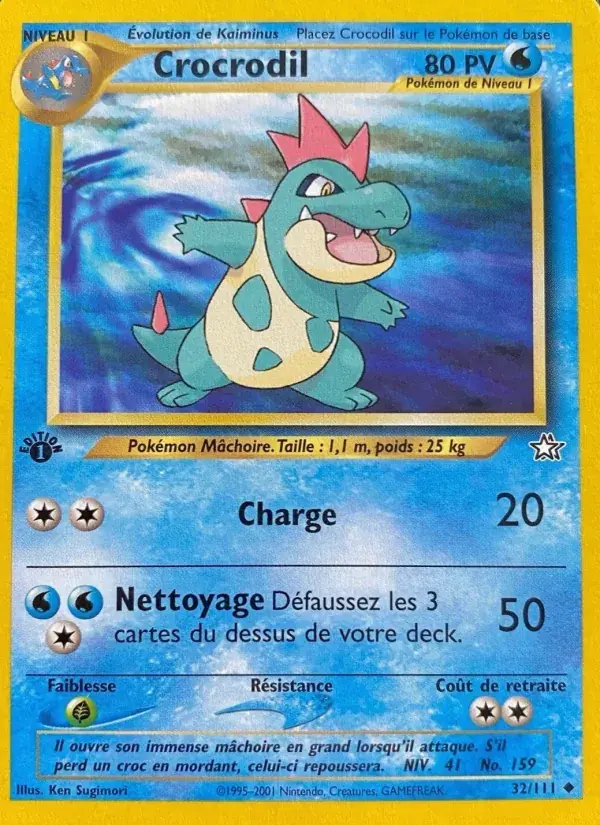 Crocrodil - 32/111 - Neo Genesis