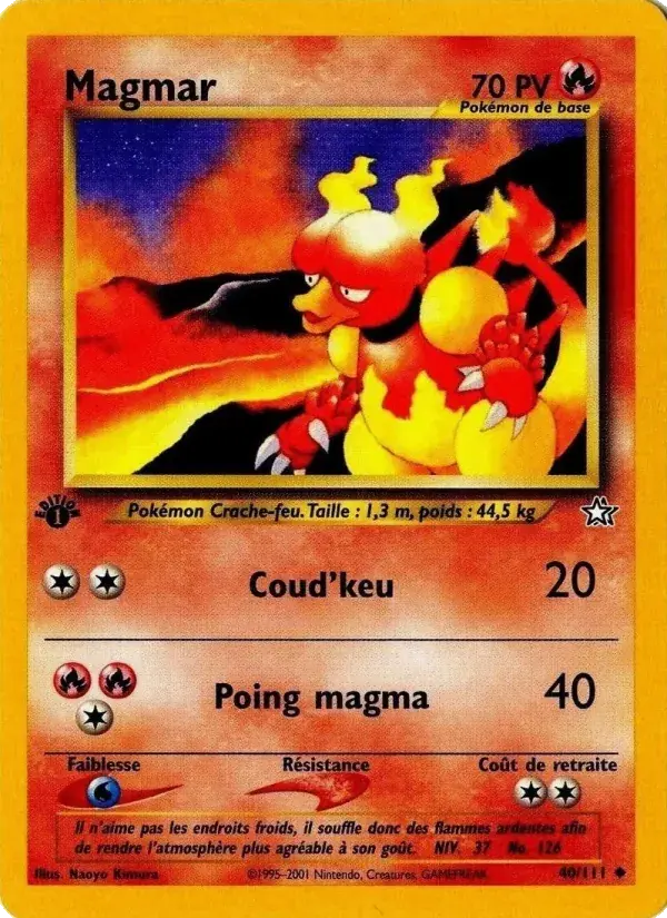 Magmar - 40/111 - Neo Genesis
