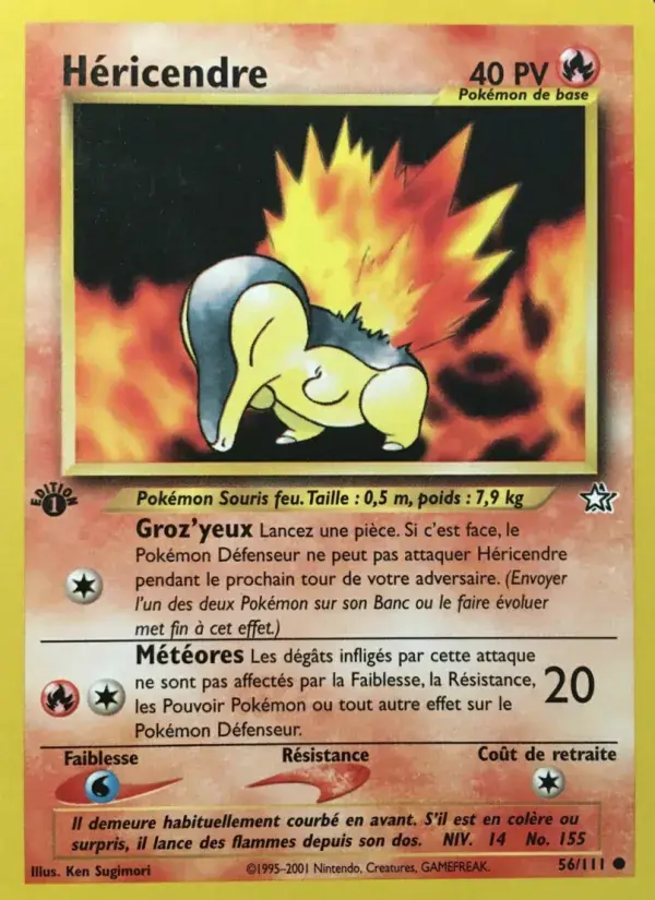 Héricendre - 56/111 - Neo Genesis