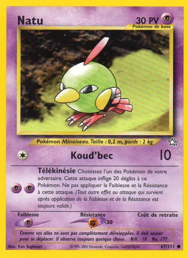 Natu - 67/111 - Neo Genesis