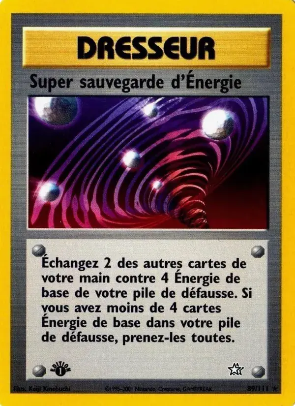 Super sauvegarde d'Énergie - 89/111 - Neo Genesis