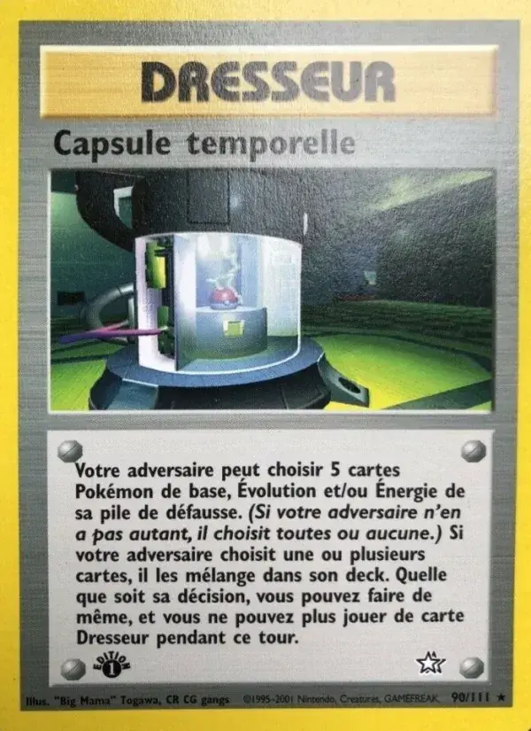 Capsule temporelle - 90/111 - Neo Genesis