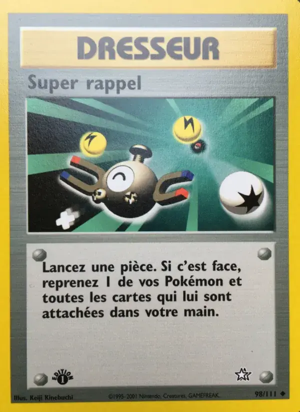 Super rappel - 98/111 - Neo Genesis