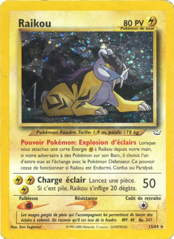 Raikou - 13/66 - Neo Revelation