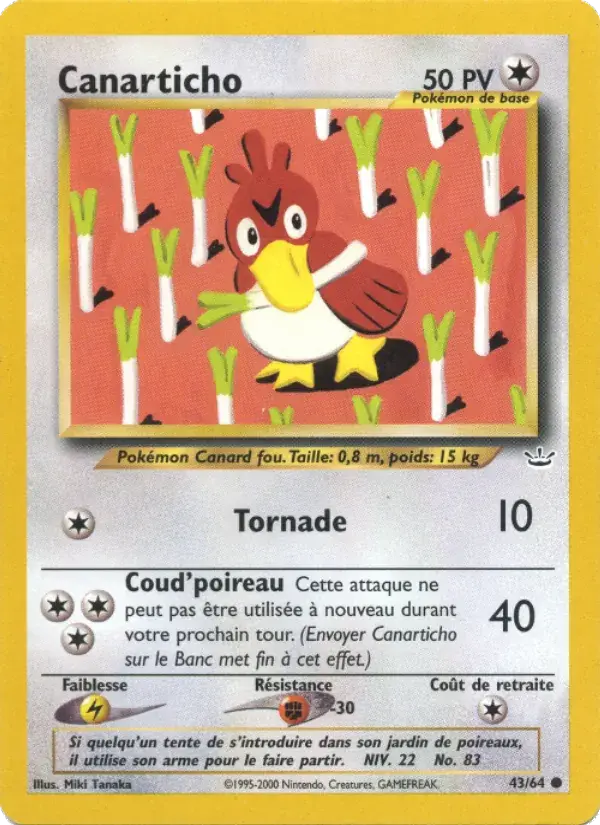 Canarticho - 43/66 - Neo Revelation