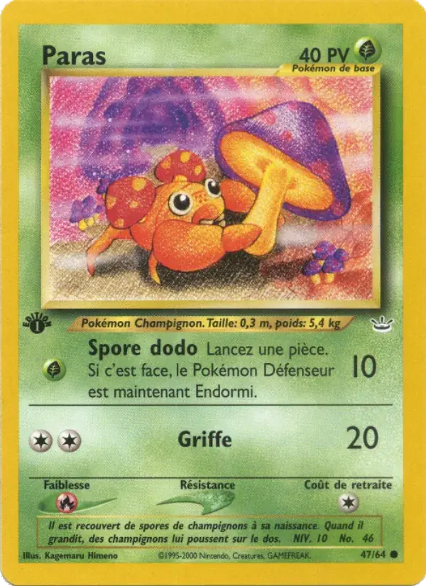 Paras - 47/66 - Neo Revelation