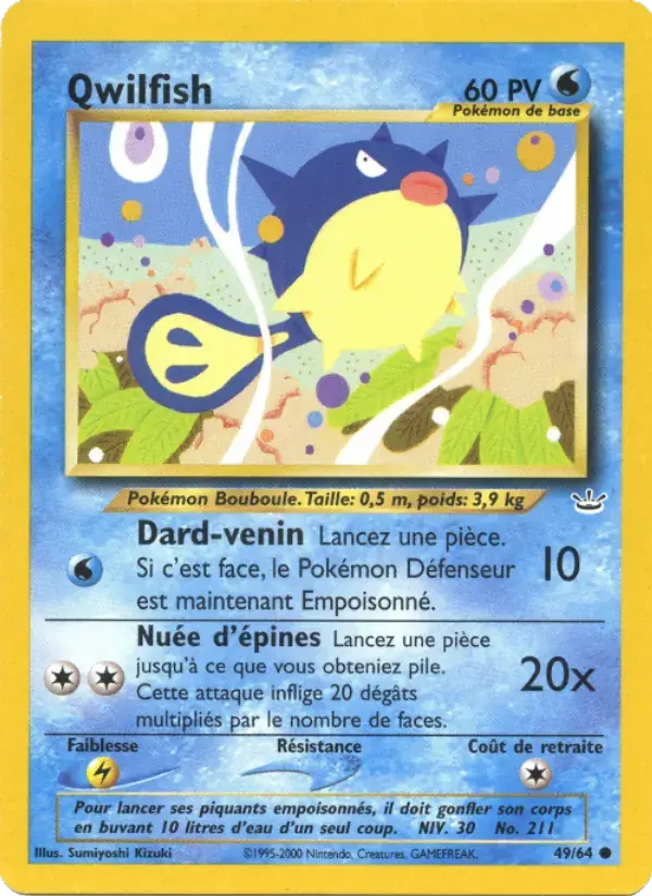 Qwilfish - 49/66 - Neo Revelation