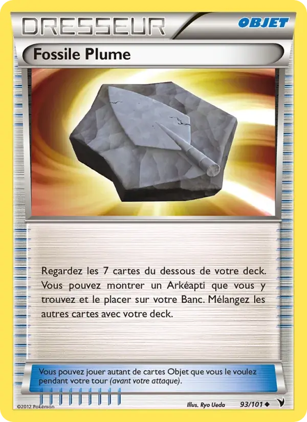 Fossile Plume - 93/102 - Nobles Victoires