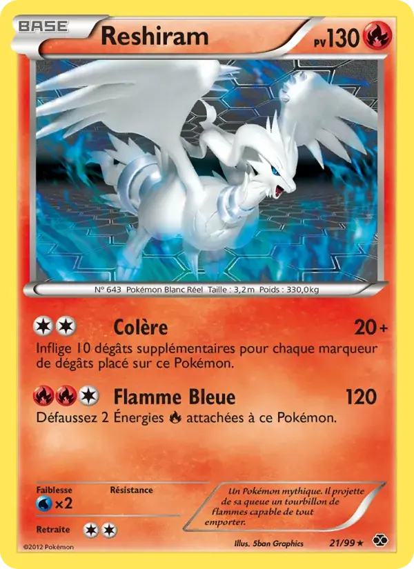 Reshiram - 21/103 - Destinées Futures