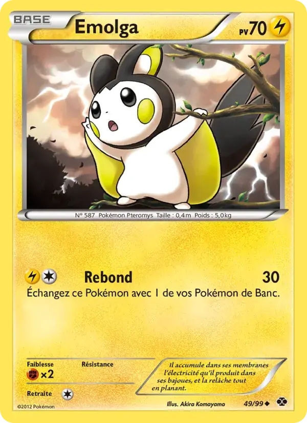 Emolga - 49/103 - Destinées Futures