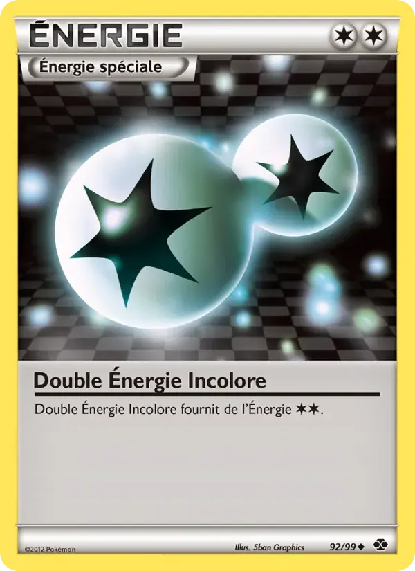 Double Énergie Incolore - 92/103 - Destinées Futures