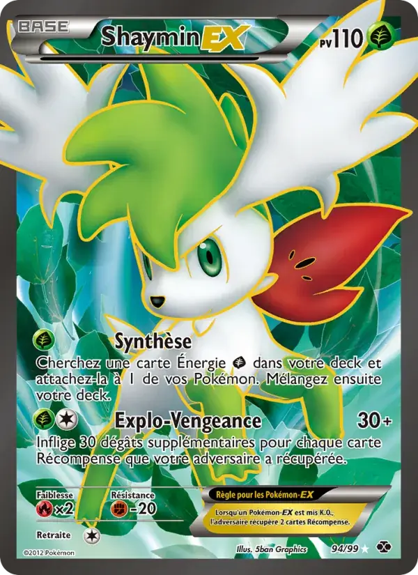 Shaymin-EX - 94/103 - Destinées Futures