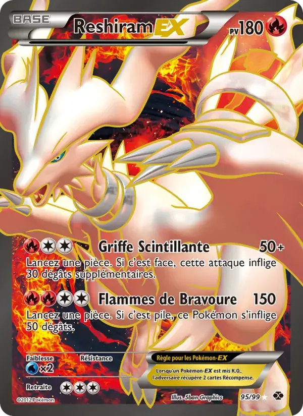 Reshiram-EX - 95/103 - Destinées Futures