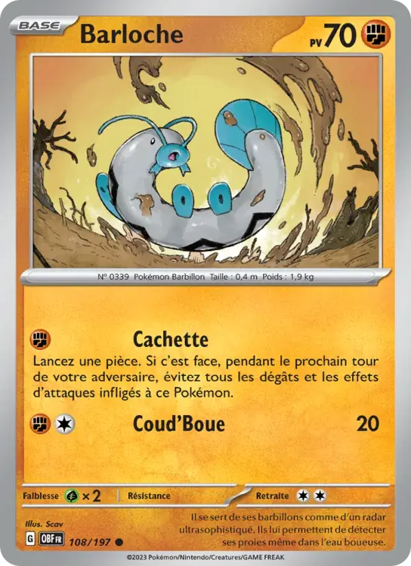 Barloche - 108/230 - Flammes Obsidiennes