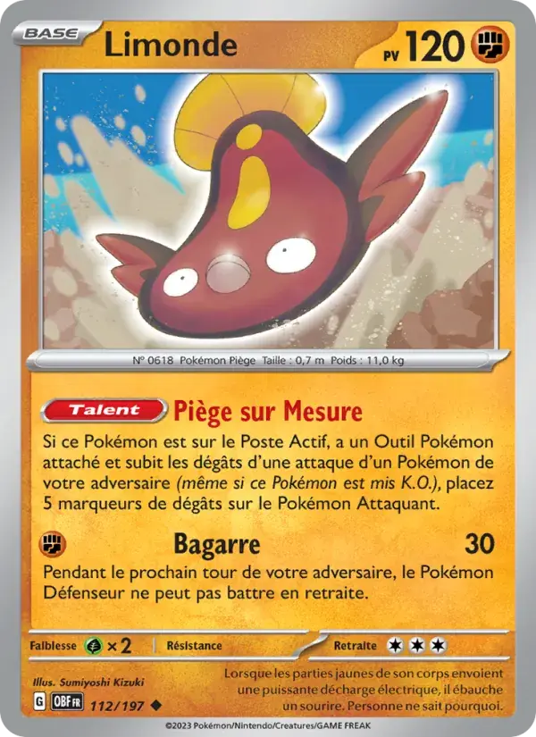 Limonde - 112/230 - Flammes Obsidiennes