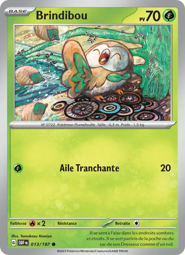 Brindibou - 013/230 - Flammes Obsidiennes