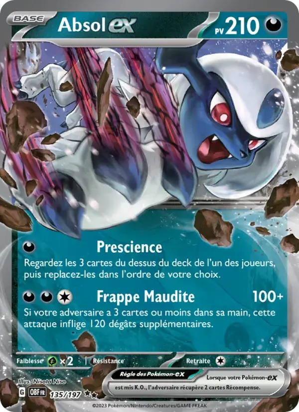 Absol-ex - 135/230 - Flammes Obsidiennes