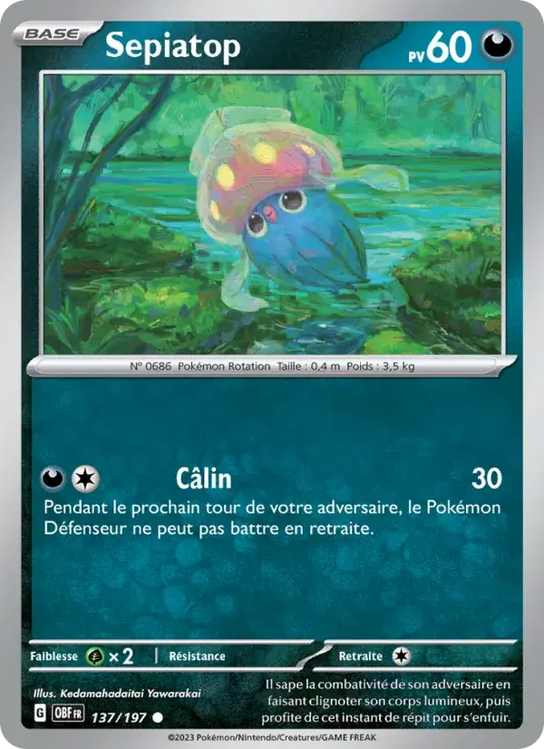 Sepiatop - 137/230 - Flammes Obsidiennes