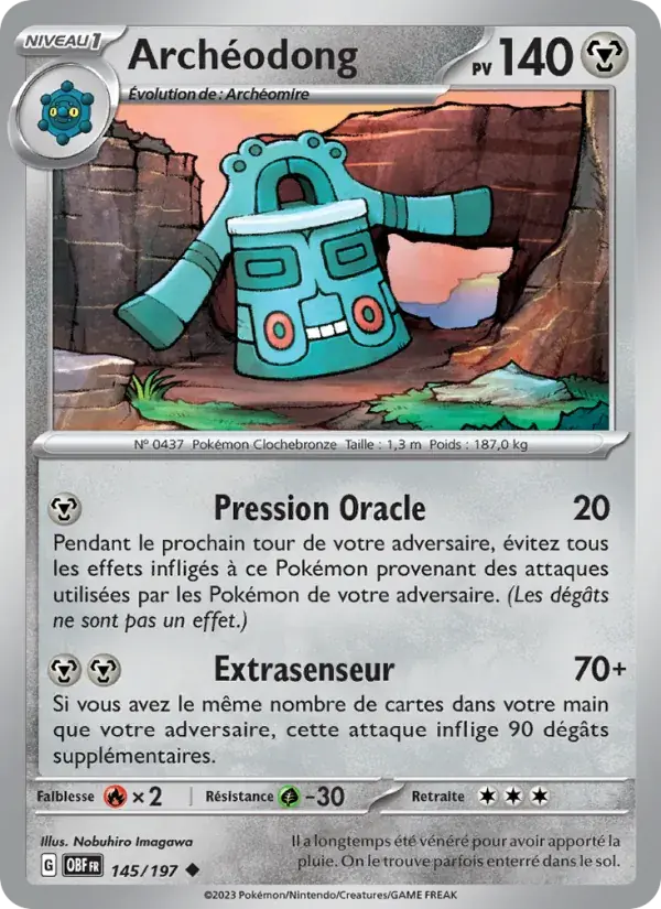 Archéodong - 145/230 - Flammes Obsidiennes
