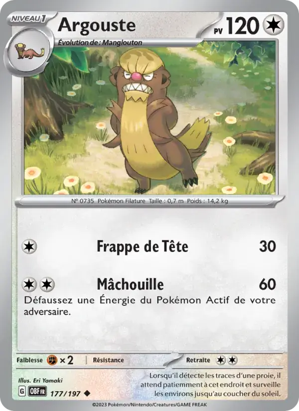 Argouste - 177/230 - Flammes Obsidiennes