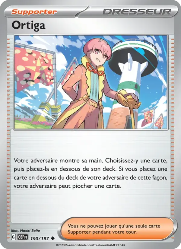 Ortiga - 190/230 - Flammes Obsidiennes