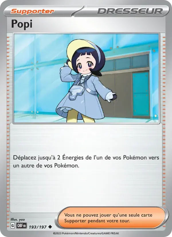 Popi - 193/230 - Flammes Obsidiennes
