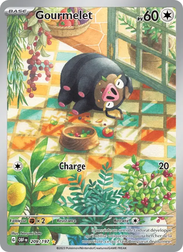 Gourmelet - 209/230 - Flammes Obsidiennes